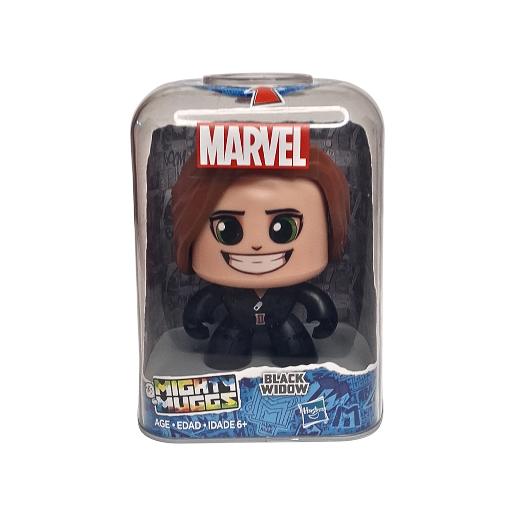 Hasbro Marvel Mighty Muggs Black Widow Face Changing Figure 2017 Collectible